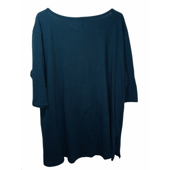 Terra & Sky Women's Plus size Relaxed T-shirt Crewneck - Picture 2 of 4